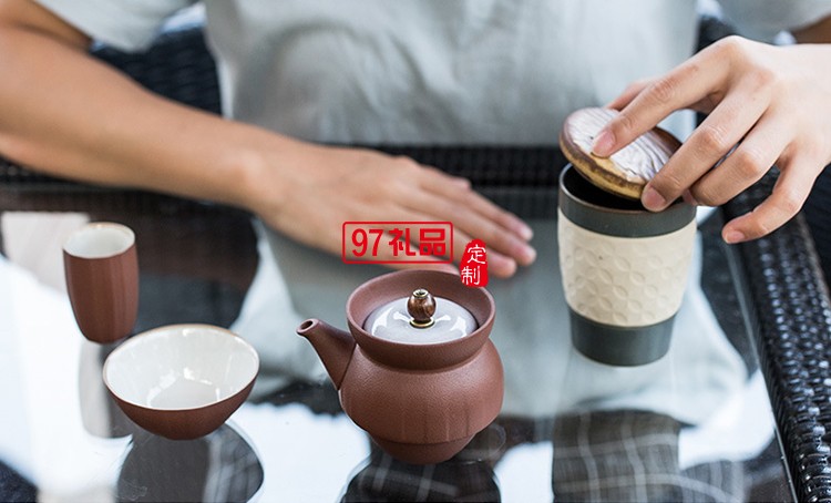 時(shí)來運(yùn)轉(zhuǎn)茶具便攜套裝  戶外旅行便攜茶具