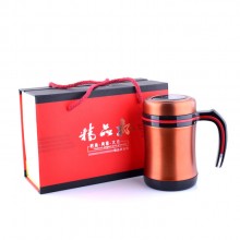 帶手柄辦公保溫商務(wù)禮品茶水杯