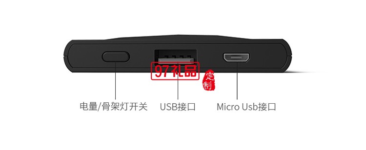 迷你便攜薄充電寶LCD數(shù)顯移動電源聚合物智能手機通用