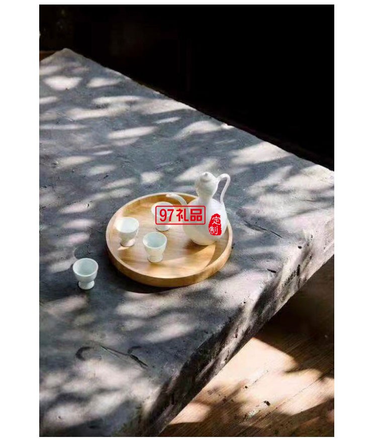 宋宴問月酒具套裝景德鎮(zhèn)陶瓷手工酒壺禮盒中秋節(jié)日禮品定制