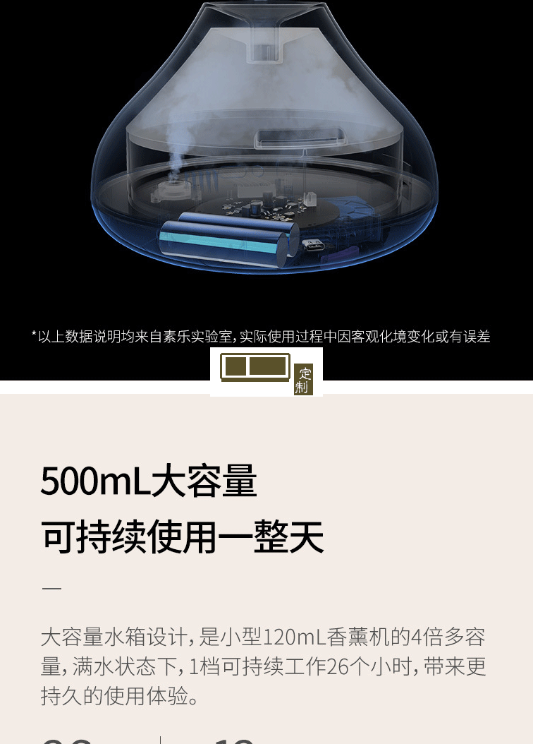 香薰機加濕器辦公室桌面定制logo公司廣告禮品