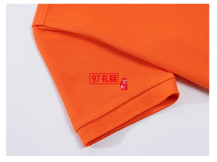 JE純色翻領兒童款可定制logo定制Polo衫員工服飾廣告衫