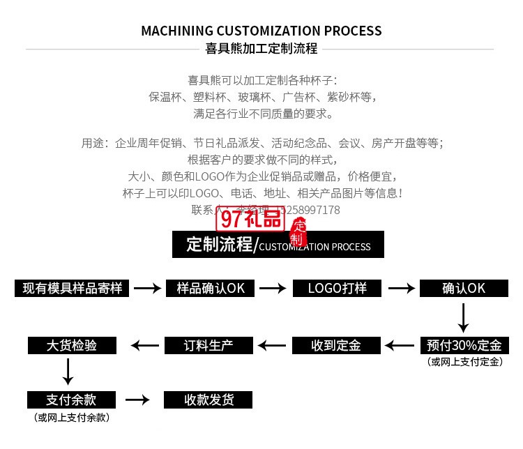 家佳百味定制 卡通保溫杯不銹鋼彈跳蓋吸管水杯  