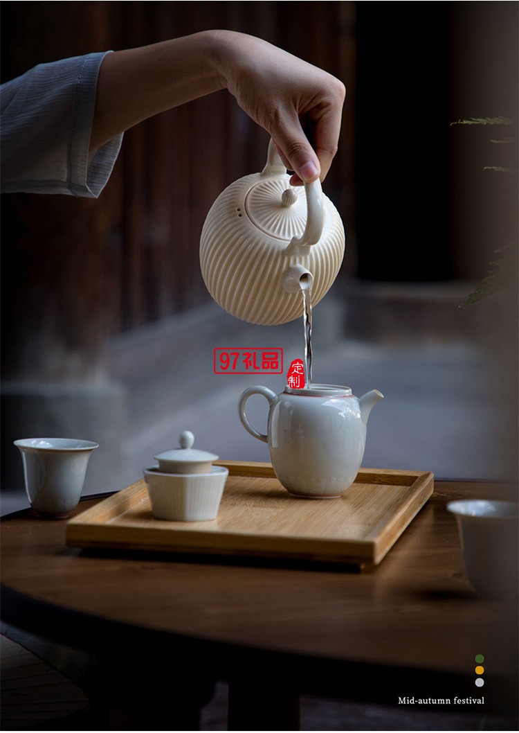 風(fēng)爐茶壺煮茶陶瓷功夫茶具商務(wù)禮盒禮品茶禮套裝