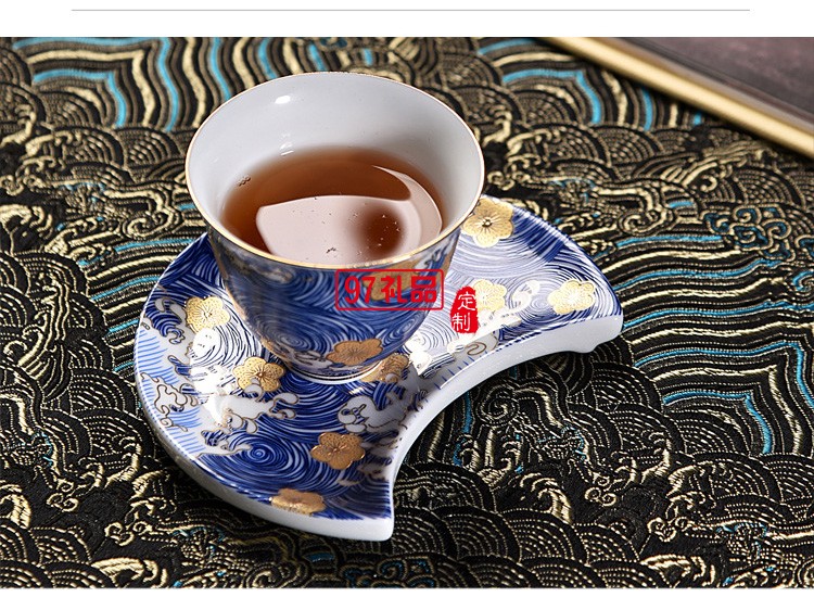 景德鎮(zhèn)琺瑯彩茶具套裝家用功夫茶現(xiàn)代簡(jiǎn)約中式茶道陶瓷茶壺套組