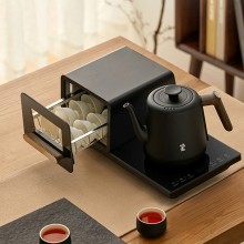 小型不銹鋼燒水壺泡茶保溫消毒自動上水壺煮茶高檔商務(wù)禮品定制