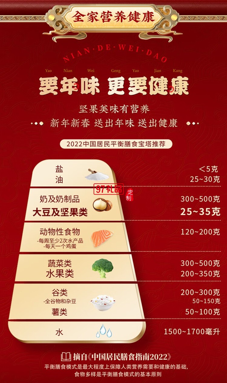 堅果禮盒 / 經(jīng)典系列－堅果零食分享包百草味：1663g/共12袋禮盒